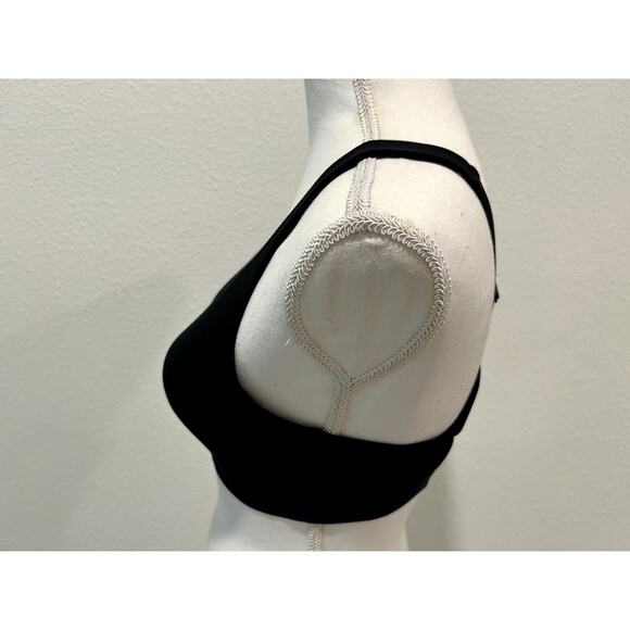Nike Women's High Support Bra Swoosh Black Size Small Adjustable Workout Gym B22 - Picture 3 of 6